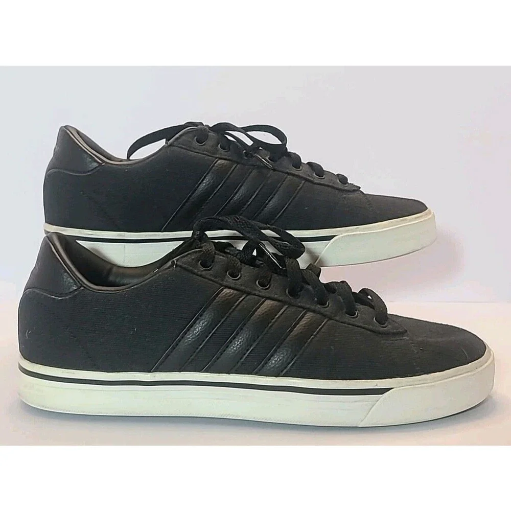 Adidas Cloudfoam Super Daily Men’s Size 9.5 BB9873 Core Black Streetwear Casual